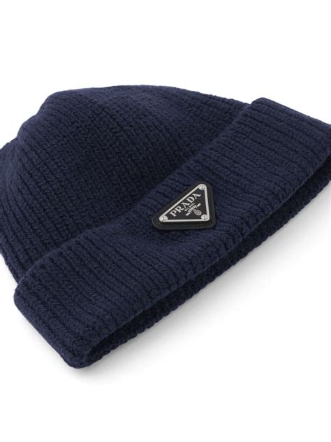 womens prada beanie hat|prada wool and cashmere beanie.